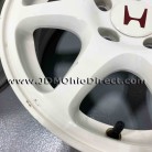 JDM EK9 Civic Type R White 5 Lug Wheels
